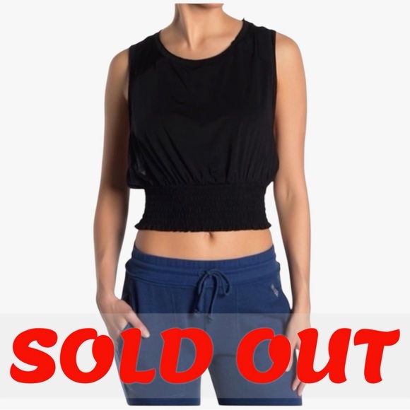 Free People Tops - SOLD OUT——Free People Movement Say My Name Smocked Tee Top